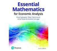 Knut Sydsaeter Peter Hammond Arne Strom Essential Mathematics for E (Tascabile)