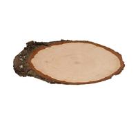 knutselmateriaal - Maak je eigen Naambordje Boomschors, 25 cm (1 TOYS) (CD)