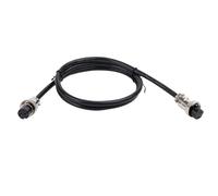 KNUUXHDDK GX16, cavo di prolunga da 1 m e 2 m, connettore per cavo di alimentazione industriale M16 Femmina da 2, 3, 4, 5, 6, 7, 8, 9 e 10 pin (9 pin,2 Female Plug_1M Cavo)