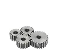 KNUUXHDDK Ingranaggio cilindrico 1 Pezzo 1M-12T/13T/14T/15T/16T/17T/18T/19T/20T SC45# Materiale in Acciaio al Carbonio Accessori for Trasmissione a Ingranaggi cilindrici(1M13T - Bore 6 mm)