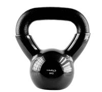 KNV 6 KG KETTLEBELL IN GHISA HMS (nero)