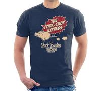 KNWN Big Trouble in Little China Inspired Pork Chop Express Men's T-Shirt. Blue L