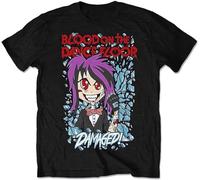 KNWN Blood On The Dance Floor Men's Damaged (Retail Pack) Slim Fit T-Shirt Black Black L
