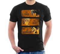 KNWN Death Note The Good The Bad And The Shinigami Men's T-Shirt Black XL