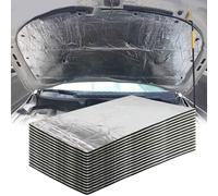 KNZDQ 10mm Tappetini Isolanti per Auto per Ford F-350 Super Duty III Super Cab Long Box 2011-2016, Isolamento Acustico Impermeabile Ignifugo Riduzione del Calore e del Rumore