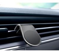 KNZDQ Porta Cellulare Auto per BMW 1 Series F20 F21 LCI M135i 116i 116d 118i 120i 120d 125i 125d 128i 2015-2019, Super Ventosa Magnetica per L'uscita dell'Aria con Foglio Magnetico,Black