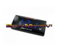 KO-BA024B00 Led Voltmetro Digitale In Alluminio Koso range utile 6 - 20 Volt Ner