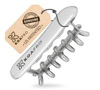 KOA Pro - Strumento per la sabbiatura della fascia sensibile, strumento Gua Sha per il viso aiuta il drenaggio linfatico e la riduzione della cellulite, rullo per fascia del collo e del viso per pelle