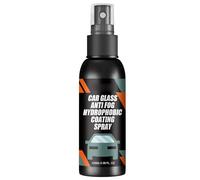 KOAHDE Auto Defogger Agent Spray,Vetro Auto Anticondante per Auto Finestre Parabrezza Specchi,Spray per la Rimozione della Nebbia del Parabrezza 'Auto,Spray Antinebbia per Auto,100ML