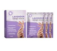 KOAHDE Maschera Per Le Mani,Guanti Idratanti All'avocado,Maschere Idratanti per Le Mani,3pcs,Nutrire le Mani Morbido Serratura Acqua Idratante Cure Nicotinamida Maniglia