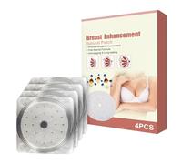 KOAHDE Patch di miglioramento del seno,Patch per il miglioramento del seno,Patch di cristallo proteico al veleno d'ape,Patch di sollevamento del seno,Patch rassodante nutriente per il seno,4 pezzi