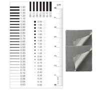 KOAHDE Righello Crepe Righello Crepe Monitor,Righello Universale con Scala,Righello per Periti Automobilistici,Righello del divario,Strumenti di Misurazione per la Valutazione Immobiliare