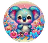 Koala 1000 Pezzi Di Puzzle Rotondo Classico Giocattolo Antistress Per Famiglia 1000pcs (67.5x67.5cm)