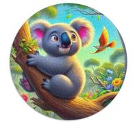 Koala 1000 Pezzi Di Puzzle Rotondo Classico Regali Antistress Per Adulti E Bambini 1000pcs (67.5x67.5cm)