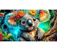koala 1000 pezzi Puzzle per adulti Gioco educativo relax Gioco familiare divertente & stimolante per adulti e bambini di 12 anni in su 38x52cm/1000pcs