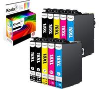 Koala 18XL Cartuccia d'inchiostro Compatibili per Epson 18 XL 18XL per Expression Home XP-212 XP-215 XP-225 XP-302 XP-102 XP-312 XP-315 XP-322 XP-325 XP-402 XP-412 XP-415 XP-422 XP-425 (10 Pack)