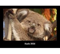 Koala 2026 Fotokalender DIN A3: Monatskalender mit Bild-Motiven von Haustieren, Bauernhof, wilden Tieren und Raubtieren