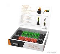 Koala 61690001 display Antigoteo labbra nere, 8 arancione e calce green-40 16 pezzi, multicolore