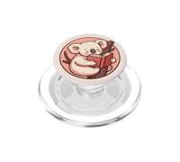 Koala addormentato su un libro per gli amanti dei libri, lettori Kindle PopSockets PopGrip per MagSafe