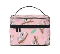 Koala animale selvatico selvatico australiano, Borsa per il trucco Borsa per cosmetici Borsa da toilette da viaggio portatile Astuccio per matite Astuccio da toilette