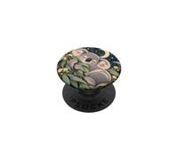 Koala assonnato sotto una luna crescente animale PopSockets PopGrip Adesivo