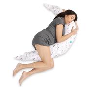 Koala Babycare Cuscino Gravidanza per Dormire XXL Sfoderabile - Cuscino Allattamento Ipoallergenico ed Ergonomico - Federa esterna 100% Cotone
