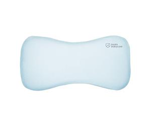 Koala Babycare Cuscino Neonato Plagiocefalia fino a 36 Mesi Sfoderabile (con due Federe) per il lettino - Aiuta a prevenire e trattare la Testa Piatta in Memory Foam - Blu - Design Registrato KBC®