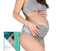 Koala Babycare - Fascia gravidanza sostegno pancia e schiena - Pancera gravidanza per alleviare il dolore e sentirti più leggera - Leopardata