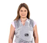 Koala Babycare Cuddle Band - Fascia neonato da 0+ M fino a 9 Kg colore Grigio