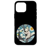 Koala Bear Animal Zoo - Van Gogh Starry Night Style Custodia per iPhone 16 Pro Max