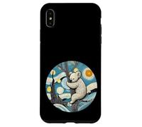 Koala Bear Animal Zoo - Van Gogh Starry Night Style Custodia per iPhone XS Max