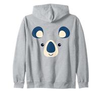 Koala Bear Costume di Halloween Semplice Jungle Animal Costume Felpa con Cappuccio