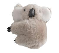 Koala Bear Plush Doll - Mini Car Ornament | Soft Brown Gray Plush for Dashboard, Center Console, Air Outlet, Backpack or Bag Charm, Cute Decoration for Car, Indoor, Outdoor, Four Seasons Display