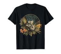Koala Bear Wildlife Animali Tropicali Arte Natura Amante dei Koala Maglietta