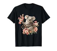 Koala Bear Wildlife Animali Tropicali Arte Natura Amante dei Koala Maglietta