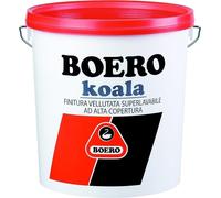 KOALA BOERO 5 L BIANCO IDROPITTURA SUPERLAVABILE VELLUTATA AD ALTA COPERTURA
