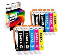 Koala Cartucce d'inchiostro Compatibili per HP 364 XL 364XL Multipack per OfficeJet 4622 4620 Deskjet 3520 3070A Photosmart 7510 5510 5524 7520 5520 6520 5522 6510 5515 Stampante, 4*BK 2*C 2*M 2*Y