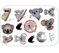 Koala cOLLECTION (Koala Temporary Tattoos)