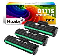 Koala Compatibili Cartuccia Toner Sostituzione per Samsung 111S MLT-D111S per Samsung Xpress M2070 M2070FW M2026W M2026 M2070W M2020 M2022W M2022 M2625 M2020W M2070F (Nero, Pacco din 3)