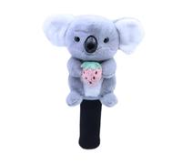 Koala - Copritesta per mazza da golf ibrida per conducente, in peluche, design a forma di animale, accessorio da golf leggero, idea regalo