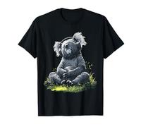 Koala, cuffie rilassanti per amanti della musica, grafica con koala Maglietta