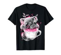 Koala, disegno con volto di tè, disegno con animali, koala Maglietta