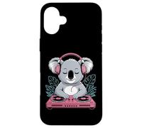 Koala Dj Con Cuffie E Giradischi Custodia per iPhone 16 Plus