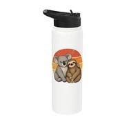 Koala e Bradipo Best Friends Animal Friendship Stainless Steel Insulated Water Bottle