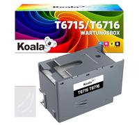 Koala E6715 E-6716 Scatola di manutenzione dell'inchiostro compatibile con E 6715 6716 per Workforce Pro WF-4720DWF WF-4725DWF WF-4730DTWF WF-C5210DW WF-C5290DWWF -4740DTWF C13T671500 C13T671600