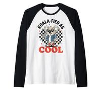 Koala-fied Come Cool Koala Bear con Occhiali da Sole Maglia con Maniche Raglan