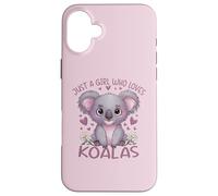 Koala Just a Girl Who Loves Koalas Custodia per iPhone 16 Plus