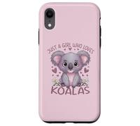 Koala Just a Girl Who Loves Koalas Custodia per iPhone XR
