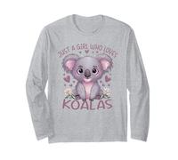 Koala Just a Girl Who Loves Koalas Maglia a Manica