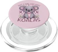 Koala Just a Girl Who Loves Koalas PopSockets PopGrip per MagSafe